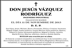 Jesús Vázquez Rodríguez
